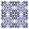 Flower Tile Wall & Floor 12 x 12 Stencil | 3799 by Designer Stencils | Floral Stencils | Reusable Art Craft Stencils for Painting on Walls, Canvas, Wood | Reusable Plastic Paint Stencil for Home Makeover | Easy to Use & Clean Art Stencil